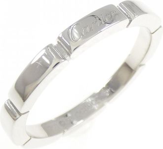Cartier White Gold White Gold (18K) Band Ring (Pre-Owned)
