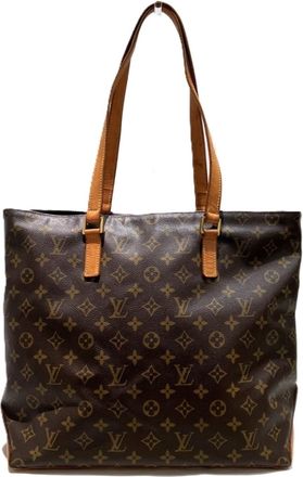 Louis Vuitton Brown Monogram Canvas Tote Bag (Pre-Owned)