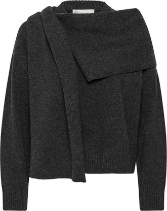 MY ESSENTIAL WARDROBE Maglia con scollo a V - - Knitwear - Donna - Grigio - S