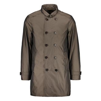 Moorer Stylish Fabric Jacket with Hidden Zipper