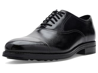 Cole Haan Ledley Grand Cap Toe Oxfords Mens Slip on Shoes Black/Black : 10.5 D - Medium, Leather