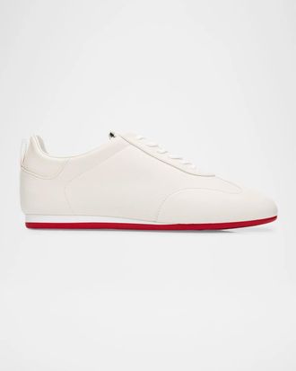 Christian Louboutin Eleonora Flex Leather Low-Top Sneakers
