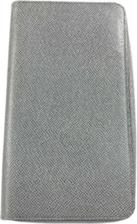 Louis Vuitton Pre-owned Long wallet (bi-fold) - unisex - Vintage Accessoires - Grijs - ONE Size - Leer - Vintage