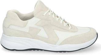 Durea Schoenen, Dames, Wit, 37 EU, Leer, 6305 Sneaker