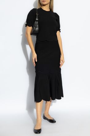 Ulla Johnson Skirt Estela, Womens, Black