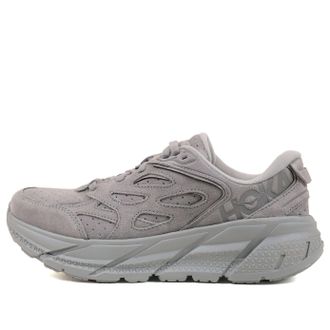 Hoka One One Clifton L Suede Limestone 1122571-LLTN