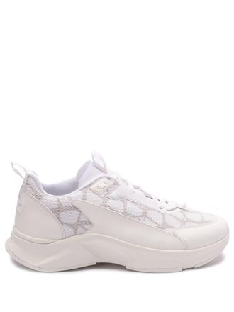 Valentino Garavani panelled sneakers - White