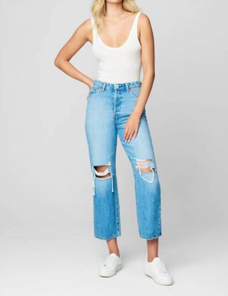 Blank NYC Baxter With Ripped Knee Jean In Over It