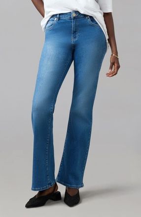 Lola Jeans Billie High Rise Bootcut Jeans in Morning Day Light at Nordstrom, Size 30
