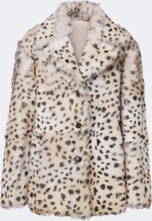 Arma Cynthia reversible leopard-print shearling jacket
