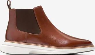 Cole Haan Mens &Oslash;riginal Grand Cityspectre Chelsea Boots - Brown Size 10.5