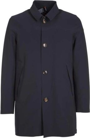 Roberto Ricci Design Minimalistische Sportieve Waterdichte Donsjas - Heren - Zomerjassen - Blauw - XL - Jassen