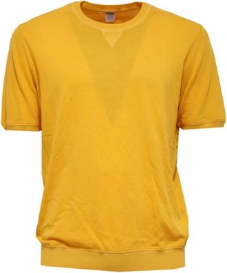 Eleventy Hombre, Jerseys, Amarillo, Talla: L
