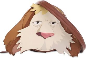 Loewe 2010-2025 Studio Ghibli Calfskin Heen Cookie coin pouch - Brown