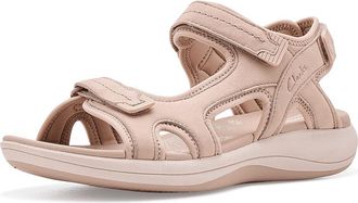 Clarks Mira Free Womens Shoes Sand Nubuck : 9.5 B - Medium