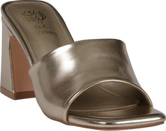 GC SHOES Soho Slide Sandal in Gold at Nordstrom Rack, Size 9.5