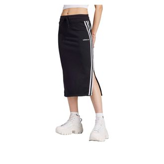 adidas (WMNS) adidas 3-Stripes Skirt Asia Sizing Black White IR9804