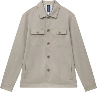 State of Art Overshirt - Heren - Zomerjassen - Beige - M - Jassen