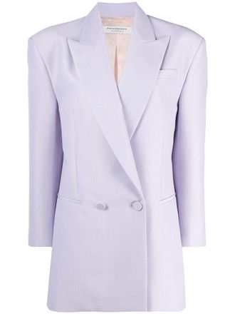 Philosophy di Lorenzo Serafini double-breasted blazer - Purple