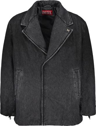 Diesel Elegant And Versatile Black Mens Jacket