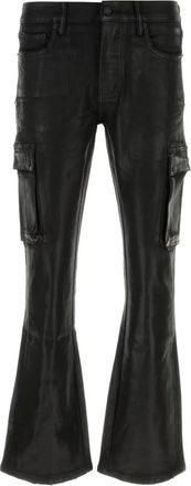 Purple Heren, Broeken, Zwart, Maat: W33