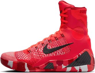 Nike Kobe 9 Elite High Protro - Heren - Fitnessschoenen - Rood - 39 EU - Leer - Fitness