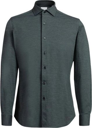 Xacus Grijze Herenshirts - Heren - Casual Overhemden - Grijs - 3XL - Overhemden