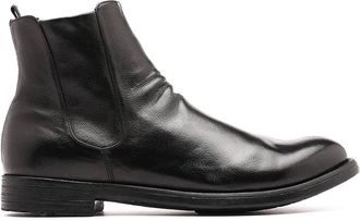 Officine Creative Leather Ankle Boots