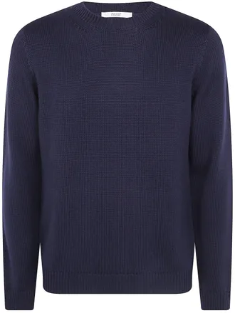 Nuur Maglione Maniche Lunghe Collo Rotondo 263Myb02001 10 Navy