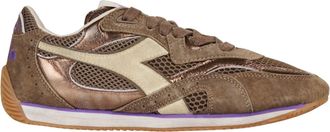 Diadora Equipe Revenge Mesh Sw Wn Leather Mesh Low-Top Sneakers