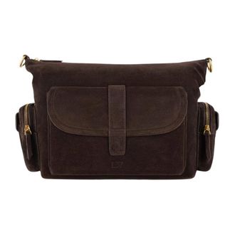 L37 Globetrotter Tas - Dames - Schoudertassen - Bruin - ONE Size - Leer - Tassen
