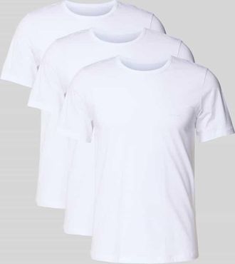 HUGO BOSS Regular Fit T-Shirt aus reiner Baumwolle im 3er-Pack Modell CLASSIC in Weiss, Gr&ouml;&szlig;e XXL