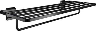 Roca Portatoallas Rubik 500x213x71mm Negro Mate