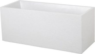 Eda Eda - Vaso De Flores Graphit - 99,5 X 39 X H 43 Cm - 97,6 L - Blanco Cerus&eacute;