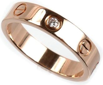 Cartier Pink Gold (18K) Band Ring (Pre-Owned)