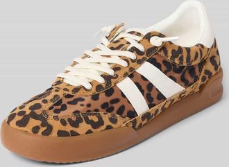 Steve Madden Sneaker aus Leder-Mix Modell Verdict in Camel, Gr&ouml;&szlig;e 36