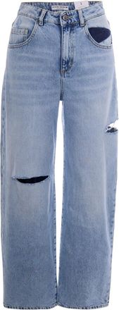 Icon Denim Los Angeles Blue Loose Mid Rise Jeans