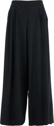 Plaîn Plain, Broeken, Dames, Zwart, S, Wide Broeken