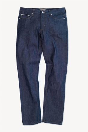 Rustic Dime Mens Slim Straight Selvedge Jean In Japanese Raw Indigo