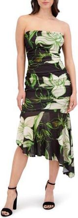 Siena My Balconia Printed Stretch Mesh Body-Con Dress in Multi at Nordstrom Rack, Size 10