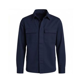 Harmont & Blaine Light Jackets, male, Blue, Size: 2XL Light Jacket