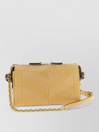 Valentino Garavani panthea small shoulder chain bag chevron