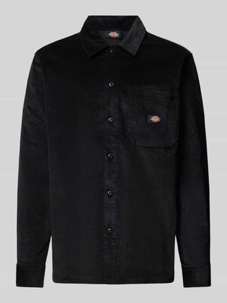 Dickies Regular Fit Freizeithemd mit Kentkragen in Black, Größe XL