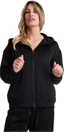 Mason's Capuchontrui - Dames - Vesten met rits - Zwart - L - Hoodies & sweatvesten