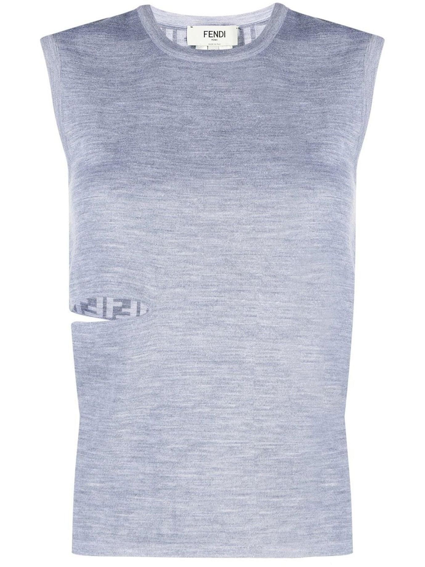 ベスト・ジレ FENDI SS24 TAILORED VEST (FT5990 S9AF0GME) FENDI Vest | REVERSIBLE