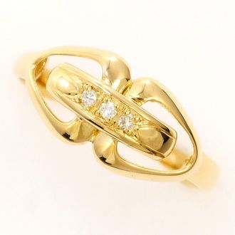C&A Yellow Gold Yellow Gold (18K) Band Ring (Pre-Owned)
