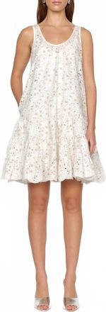 Christy Lynn Fifi Mini Dress In White