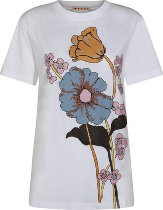 Marni T-Shirts And Polos Lily White-Donna