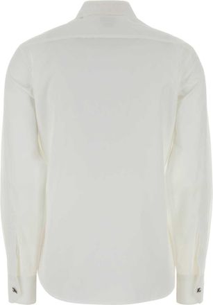 Burberry Womens Cotton Poplin Shirt White