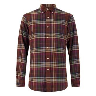 Polo Ralph Lauren Plaid Patch-Pocket Shirt - Heren - Casual Overhemden - Veelkleurig - L - Katoen - Overhemden